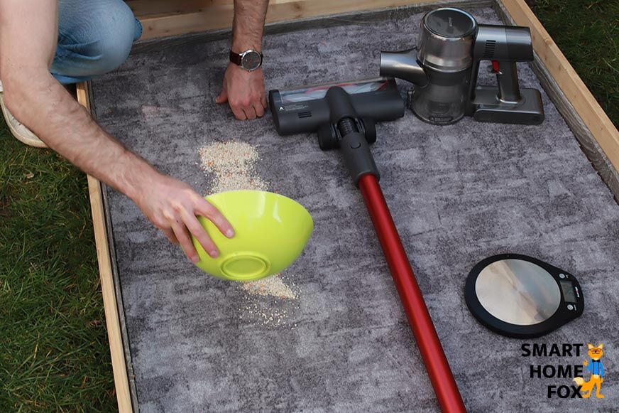 Reinigungstest des Dreame T20